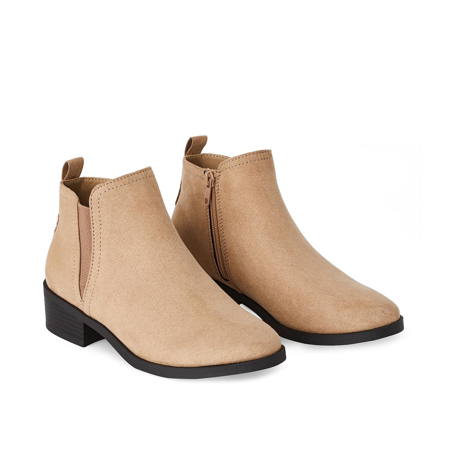 Time and Tru Women's West Ankle Boots, Sizes 6-10