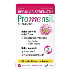 Promensil® Menopause Symptom Secours 40 mg comprimés, 30 Nombre