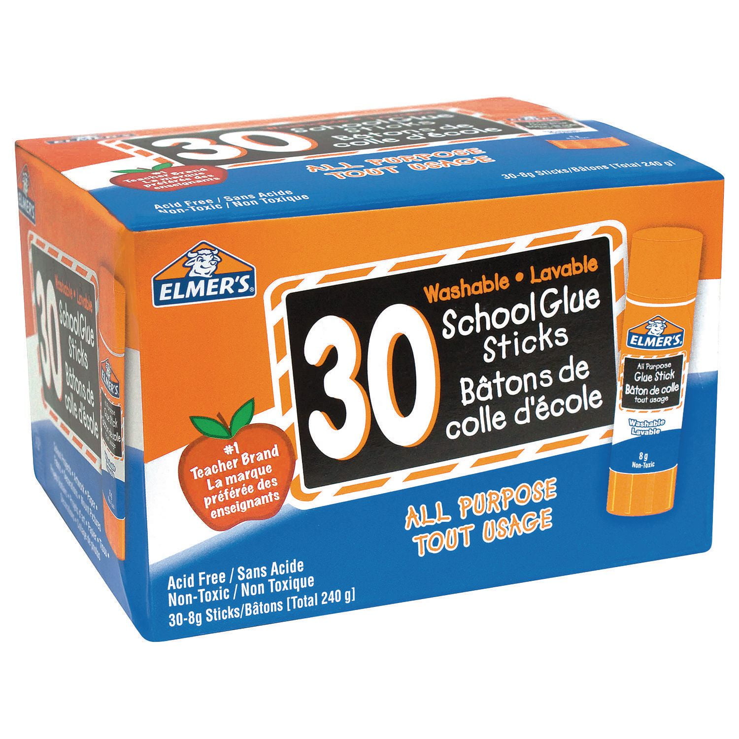 Elmer's® All Purpose Glue Sticks, 30x8g | Walmart Canada