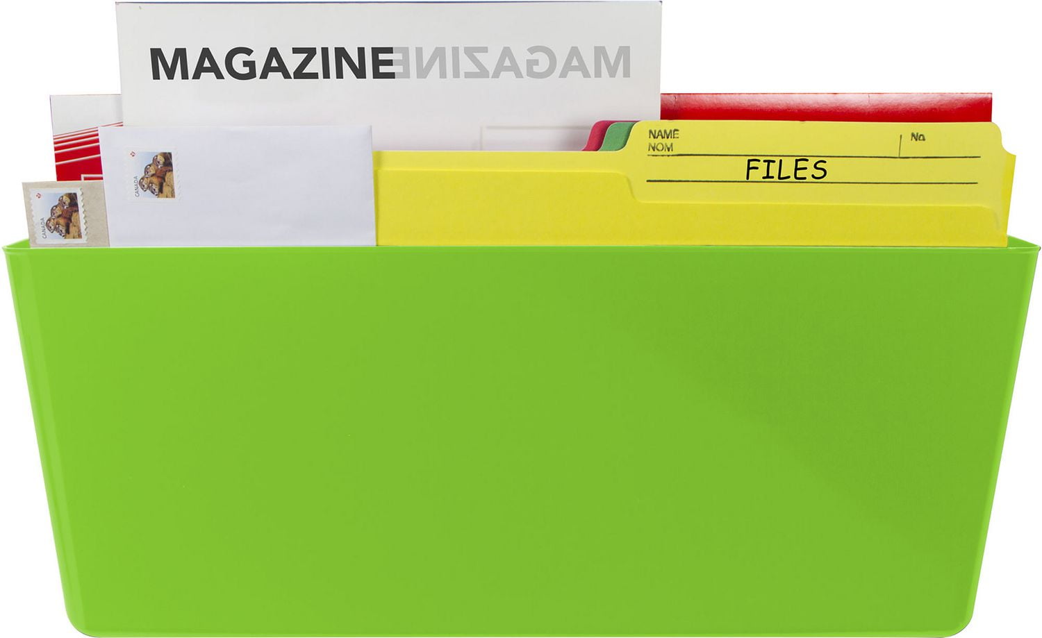 Storex Wall Pocket/ Green (4 units/pack) Walmart Canada