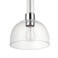 thumbnail image 4 of Globe Electric Tai 1-Light Pendant, Chrome, Clear Glass Shade, 60896, 4 of 8