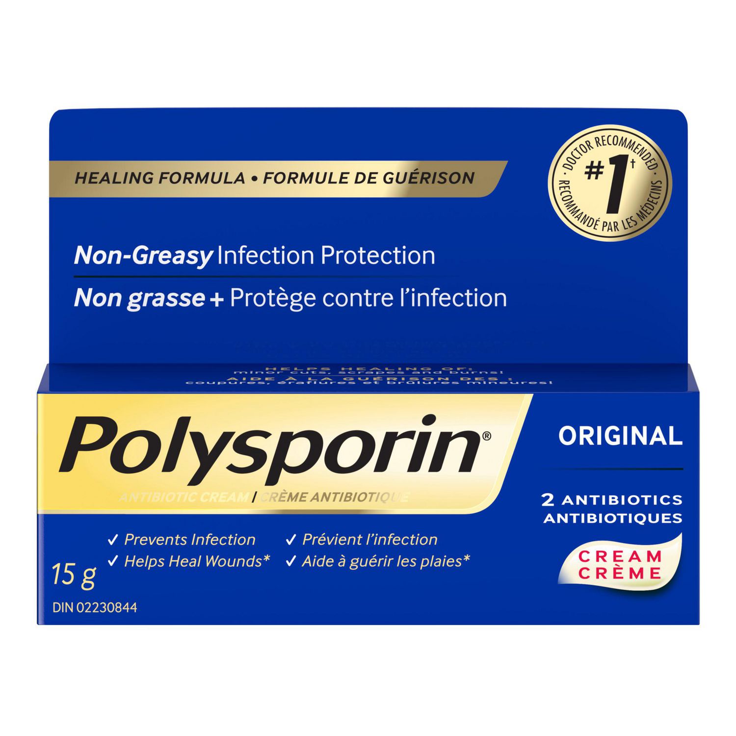 Polysporin Original Antibiotic Cream, 15 g