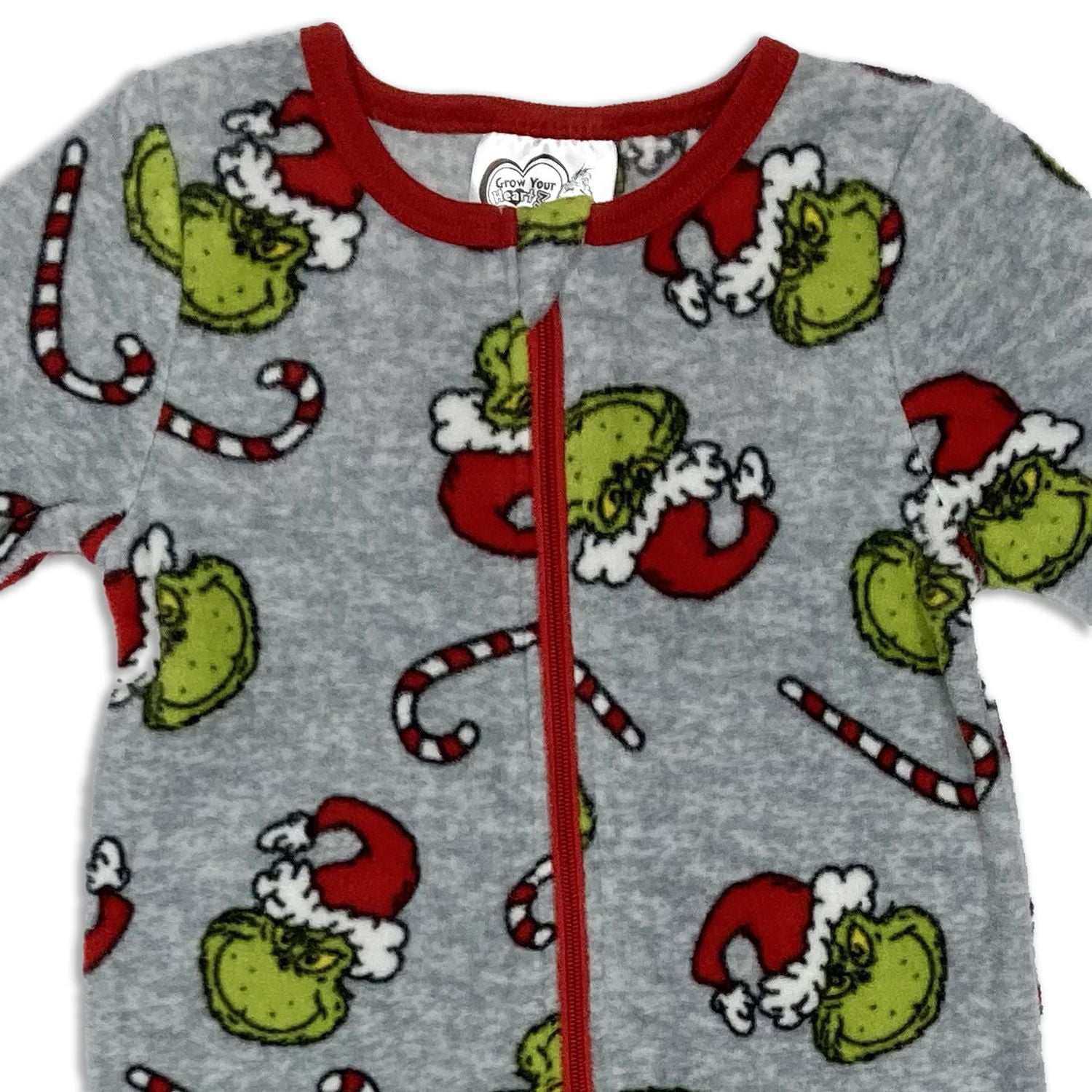 Dr Seuss Dormeuse à manches longues, micro-polaire