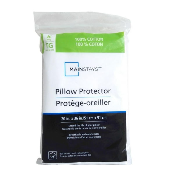 Protège-oreiller Mainstays en coton