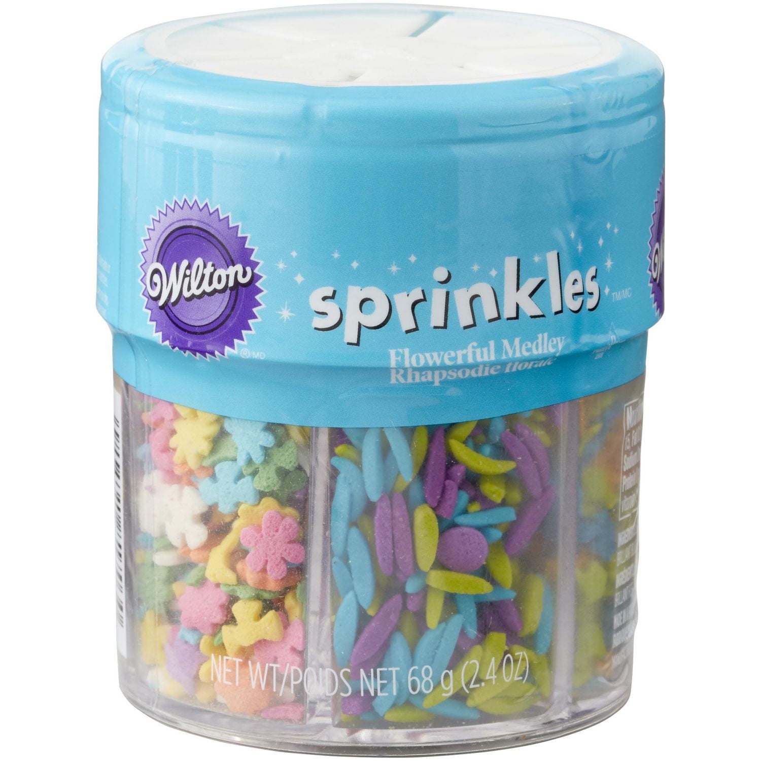Wilton Flowerful Medley 6Cell Sprinkles Walmart Canada