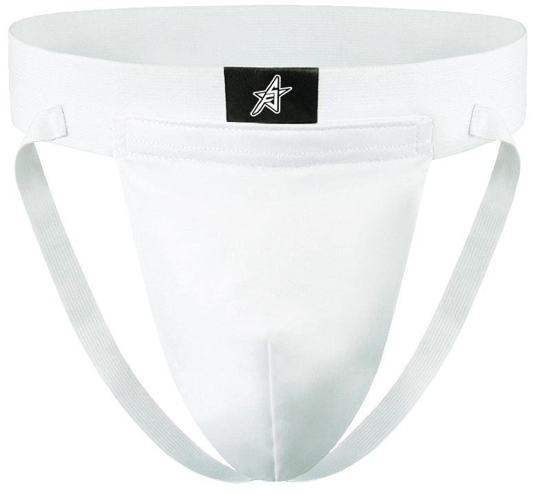 Bike Athletic Cup Adult Protective Cup One Size White Jockstrap Cup