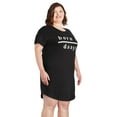 thumbnail image 2 of George Plus Women's Short Sleeve Nightshirt, 2 of 6