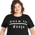 thumbnail image 4 of George Plus Women's Short Sleeve Nightshirt, 4 of 6