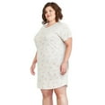 thumbnail image 2 of George Plus Women's Short Sleeve Nightshirt, 2 of 6