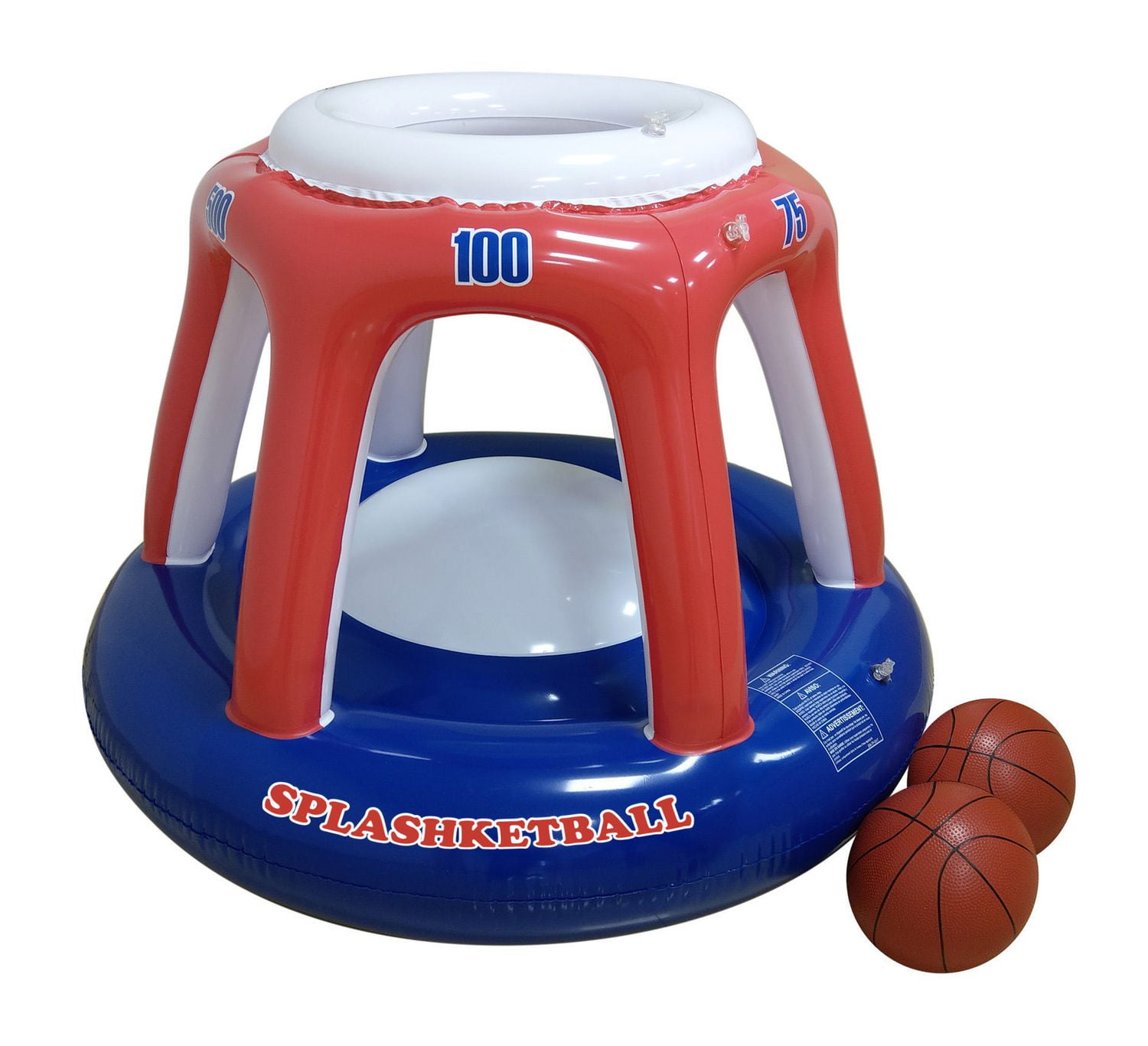 RhinoMaster Play Blow up Splashketball for Swimming Pools Fun