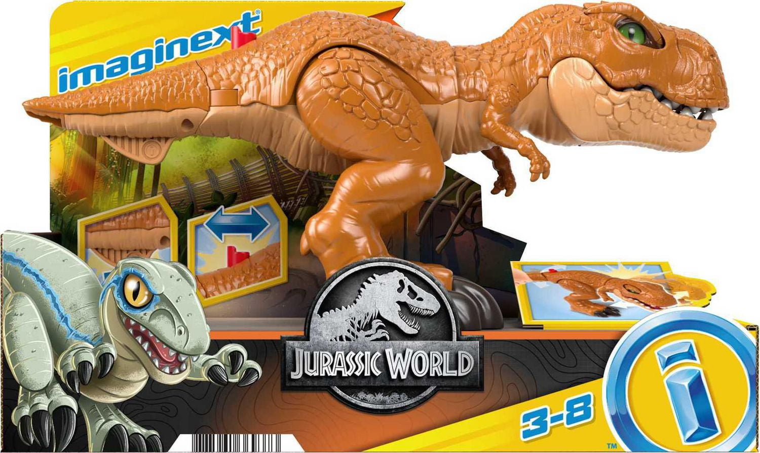 Imaginext jurassic rex walmart discount