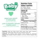 Baby Gourmet Poire au gingembre avec epinards & grains entiers aliments biologiques pour bebes Plus 128 ml – image 4 sur 4