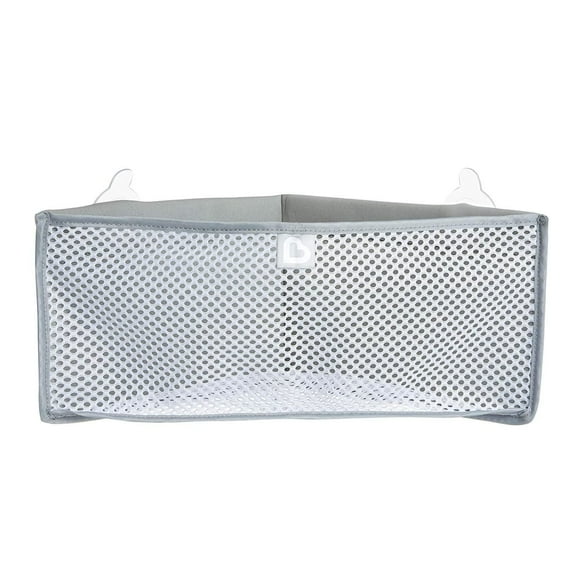 Munchkin High'n Dry Corner Bath Toy Organizer, Grey, Bath Organizer