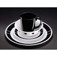 thumbnail image 2 of Corelle® Urban Black Dinnerware Set 16pc, 2 of 2