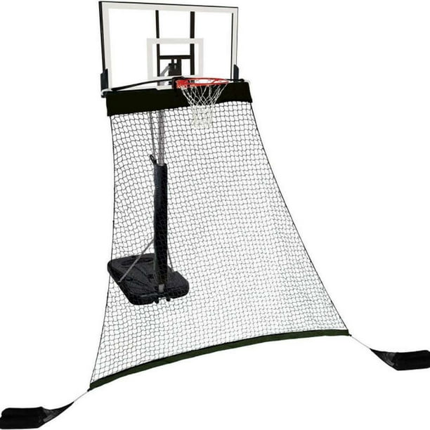 Système de retour de basketball pour entrainement au tir avec filet en polyester résistant