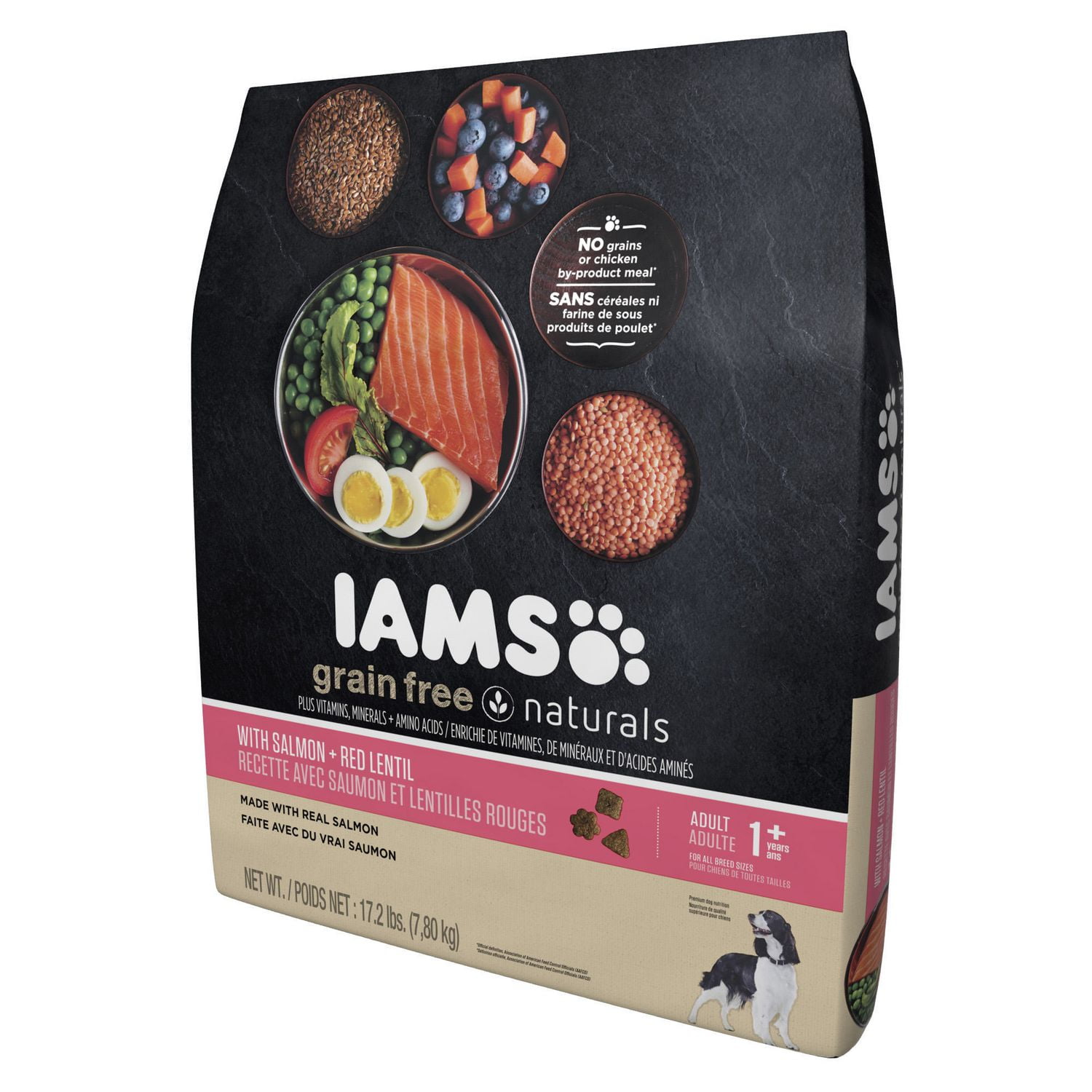 Iams® Grain Free Naturals™ Salmon & Red Lentils Dog Food, 17.2 Lbs Walmart Canada