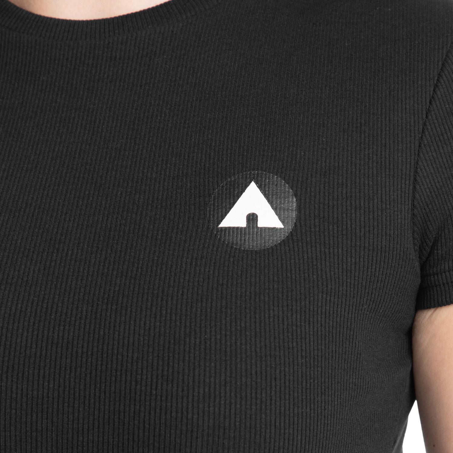 AIRWALK FEMME ROBE CÔTELÉE RAYÉE