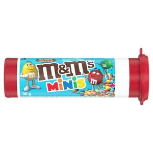 M&M'S Mini Lait de bonbons au chocolat, tube, 30g