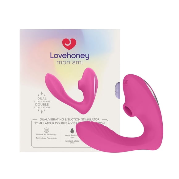 Lovehoney Mon Ami G-Spot and Clitoral Suction Stimulator Vibrator