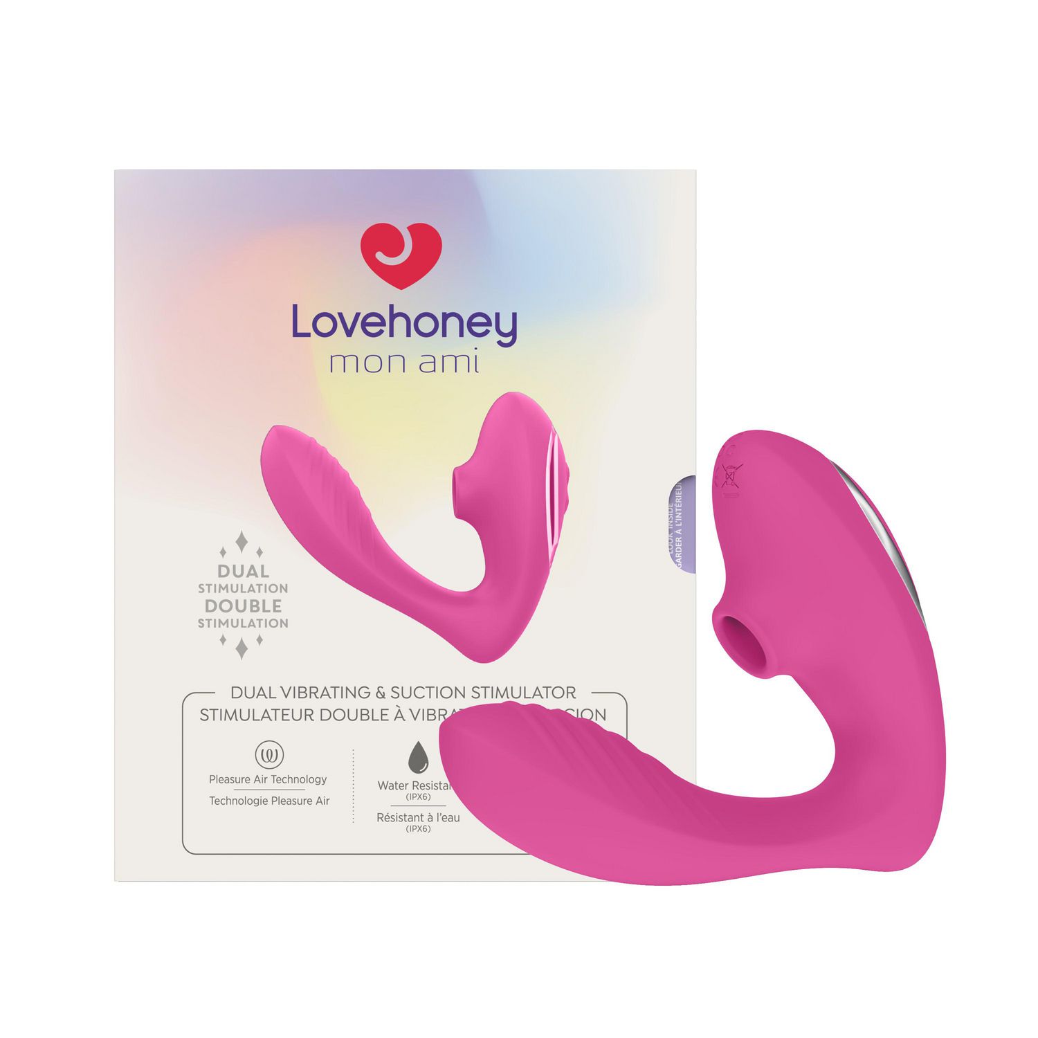 Lovehoney Mon Ami G-Spot and Clitoral Suction Stimulator Vibrator