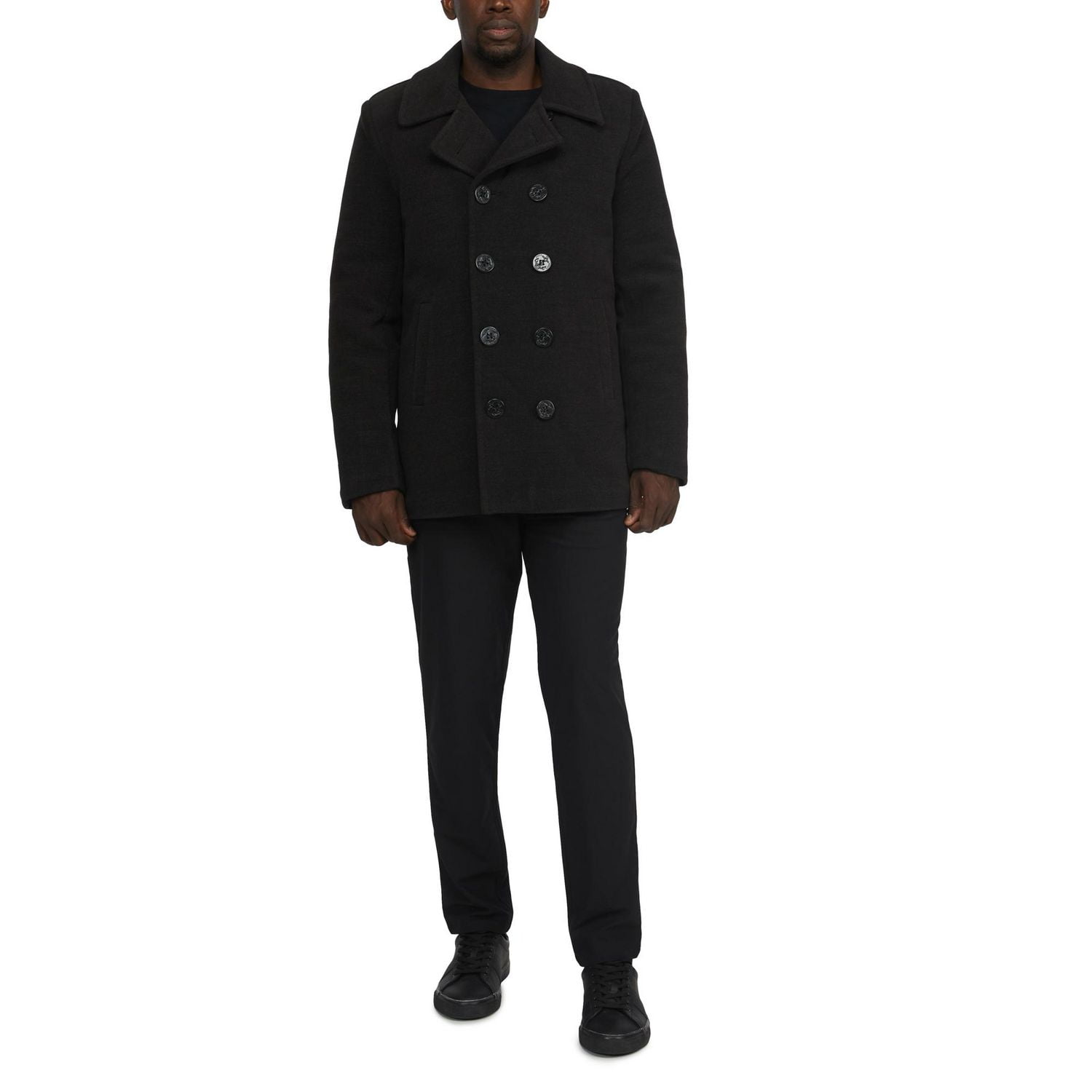 Mexx Men's Double Breasted Pea Coat Jacket - Walmart.ca