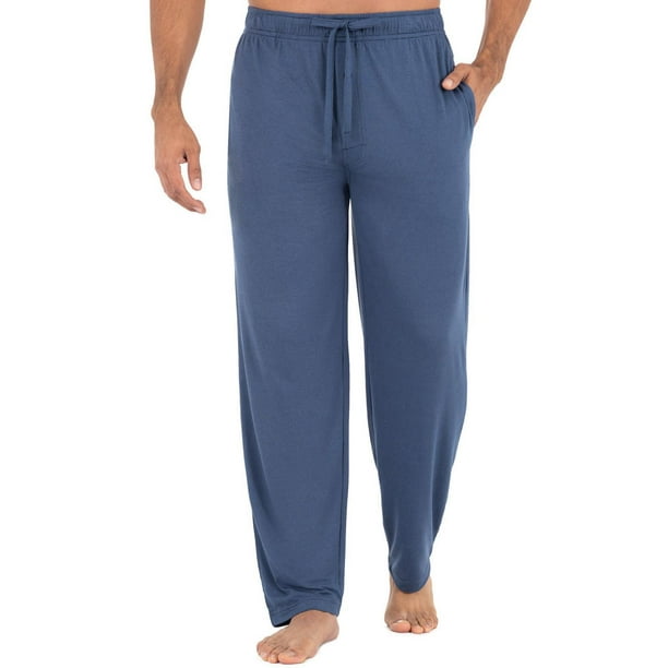 Fruit of the Loom Men's Beyondsoft Knit Sleep Pajama Pant - Blue ...