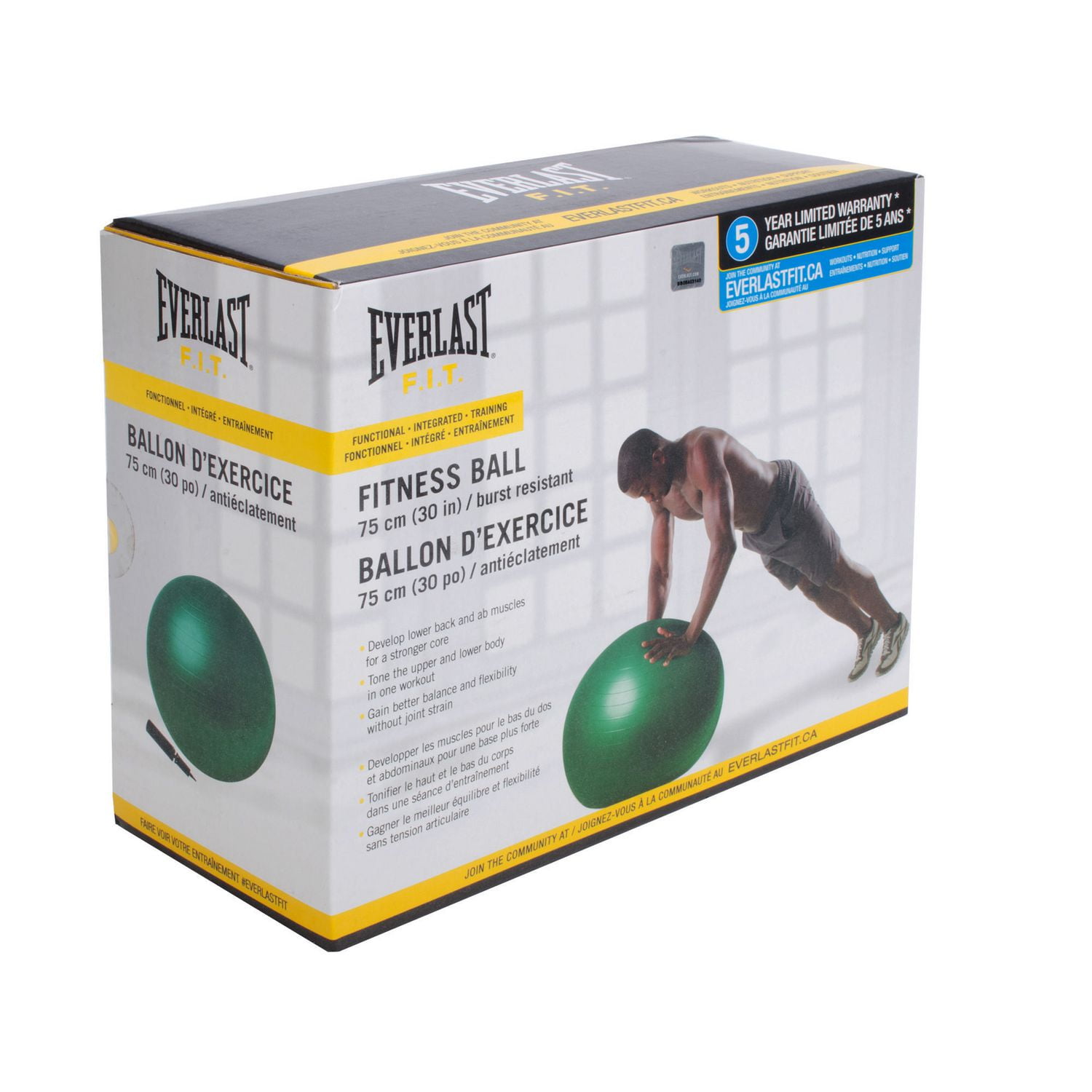 Everlast cheap stability ball