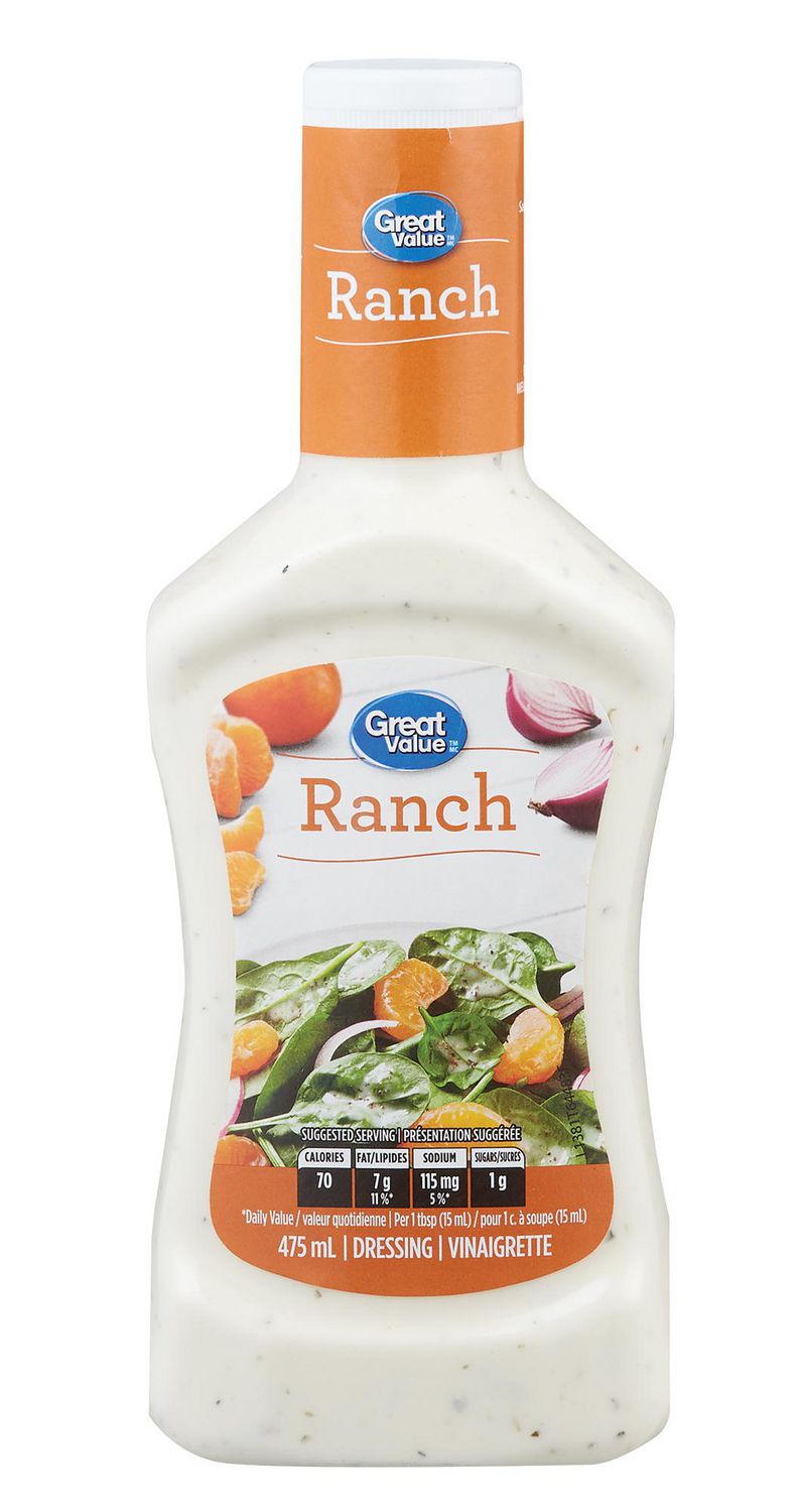 Great Value Ranch Dressing Walmart Canada