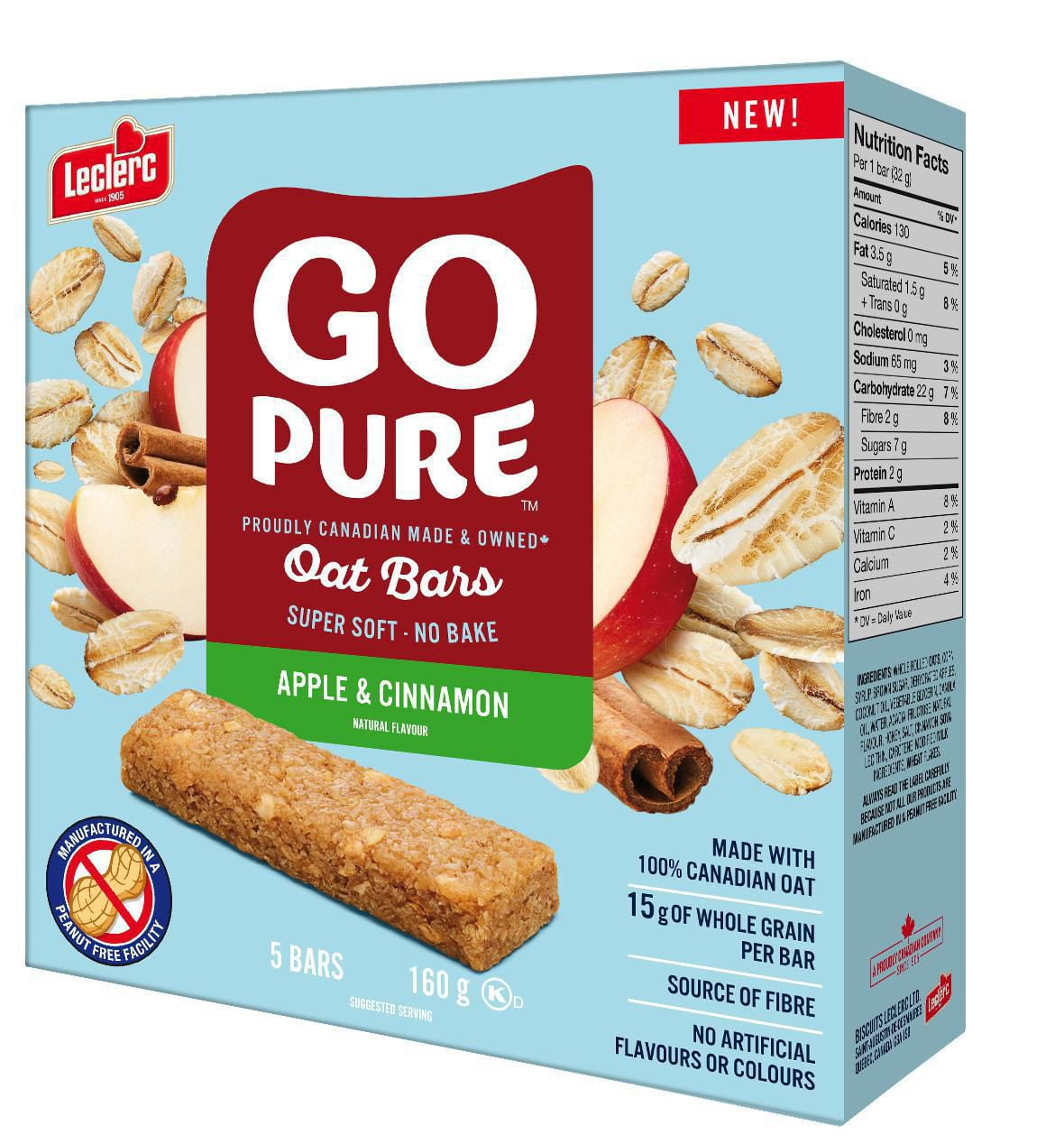 Apple & Cinnamon Oat Bars Walmart Canada