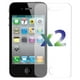 Paq. de 2 protège-écrans Exian mats antireflet pour téléphones iPhone 4 et 4S – image 1 sur 1