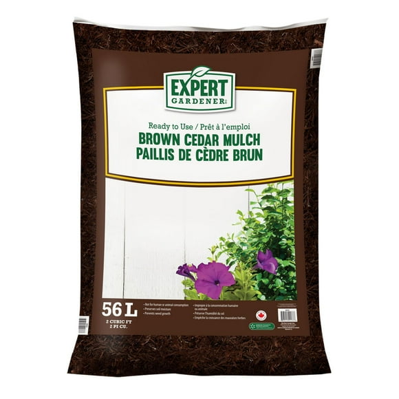 Expert Gardener Brown Mulch 2 cubic feet, Brown mulch 2 Cu.ft