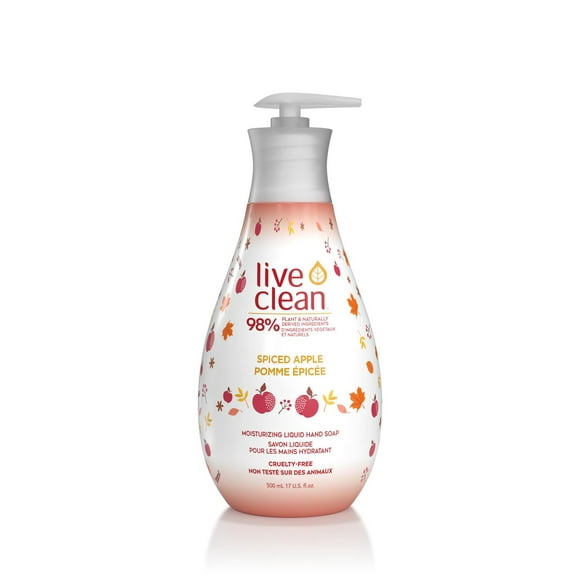 Live Clean® Pomme Épicée savon liquide pour les mains hydratant