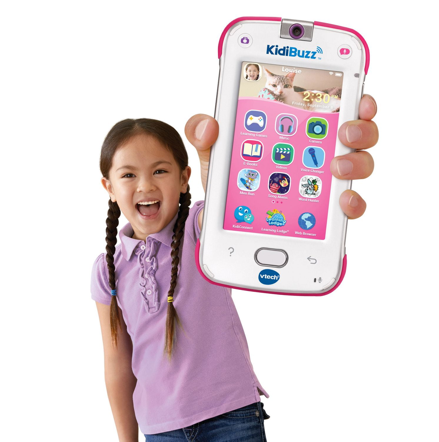 VTech KidiBuzz Pink English Version Walmart