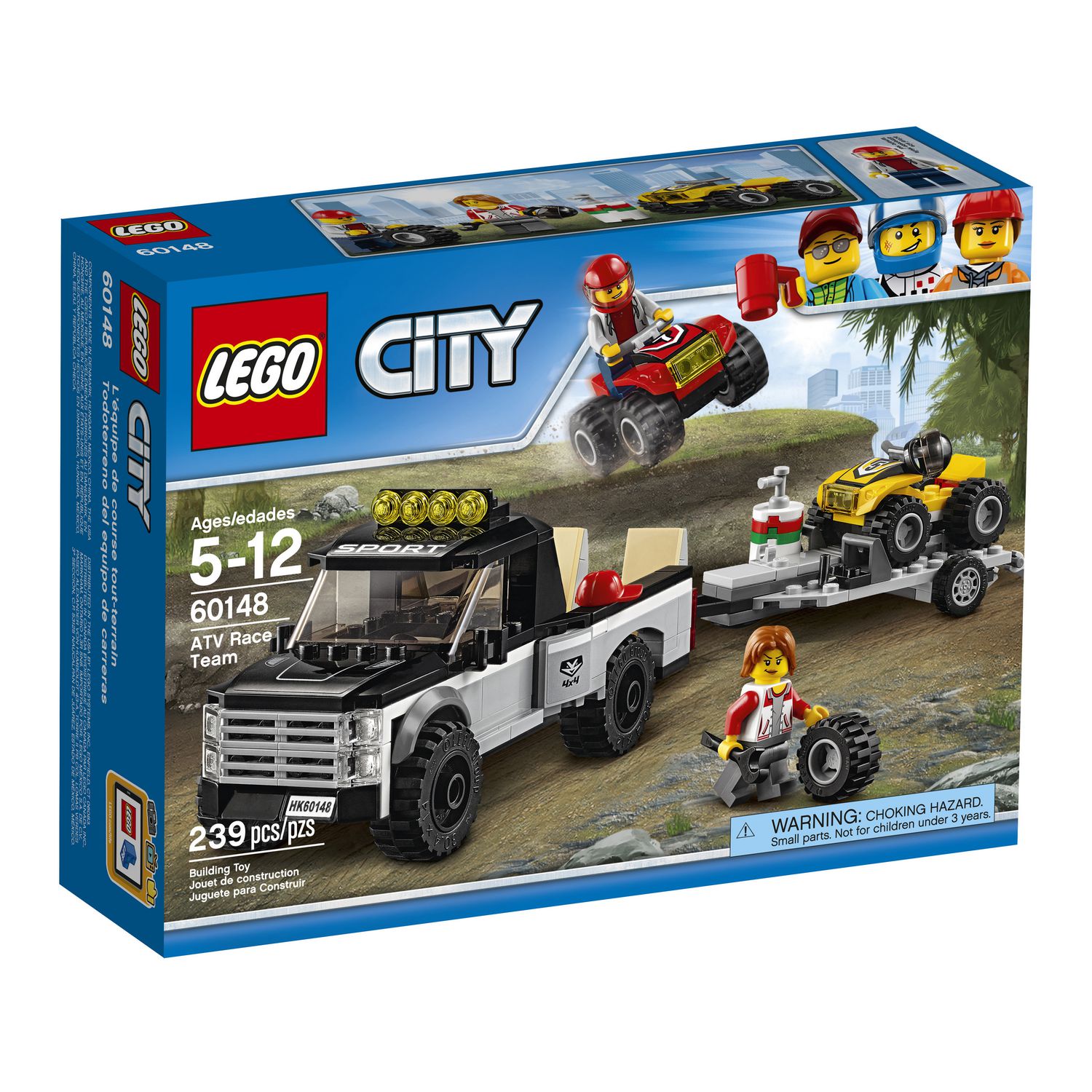 LEGO City Great Vehicles ATV Race Team (60148) 