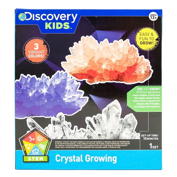 Trousse Faire pousser des cristaux de Discovery Kids