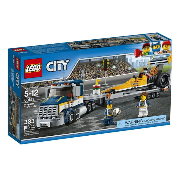 LEGO City Great Vehicles Le transporteur du dragster (60151)