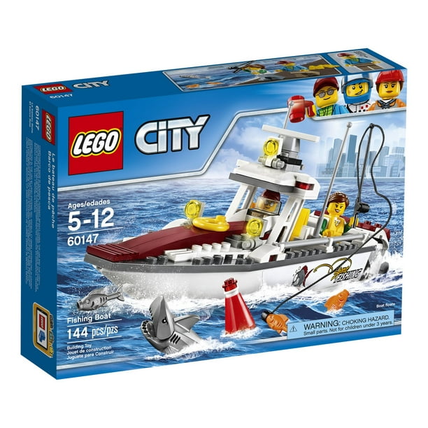 LEGO City Great Vehicles Le bateau de pêche (60147)
