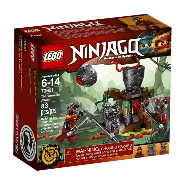 LEGO Ninjago L'attaque des guerriers Vermillion (70621)