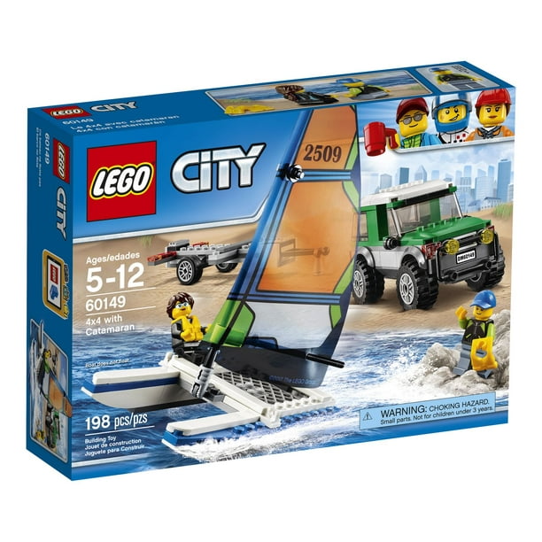 LEGO City Great Vehicles Le 4x4 avec catamaran (60149)