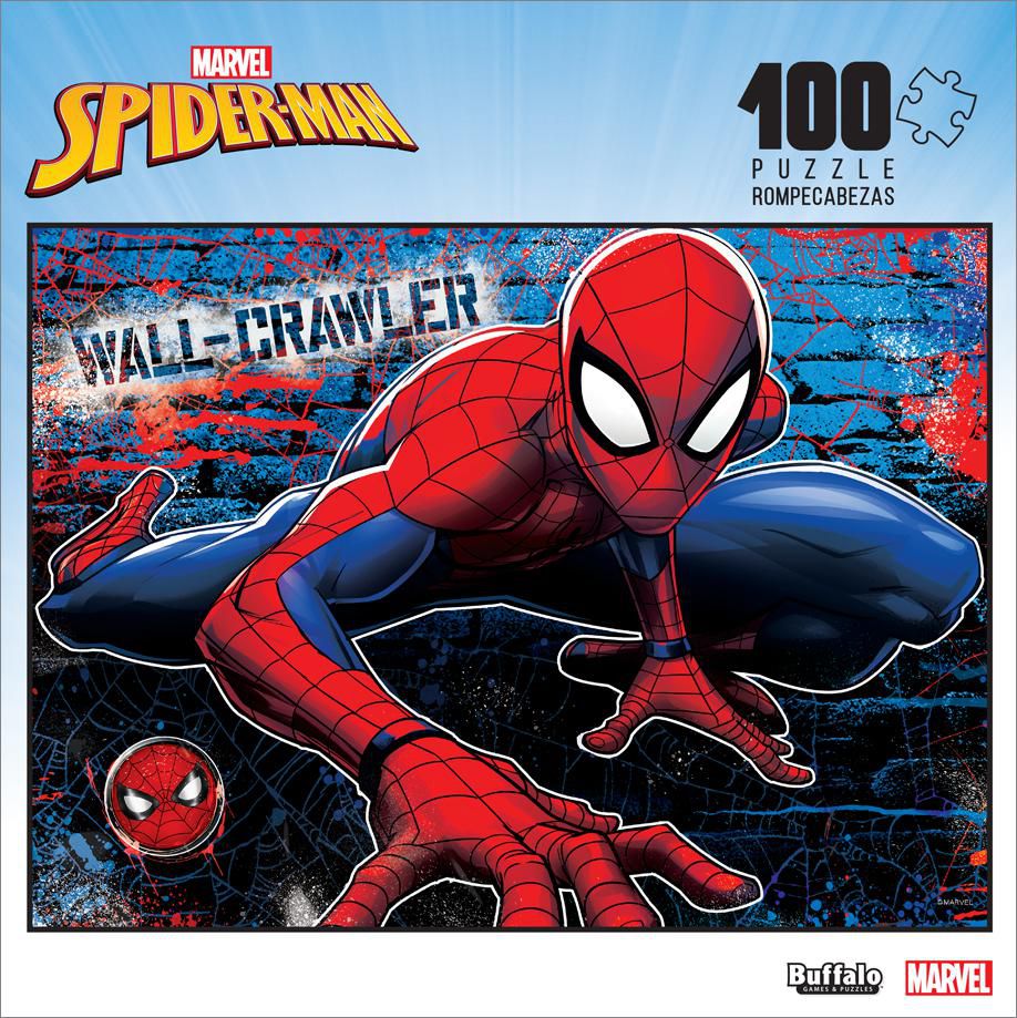 Buffalo Games - Marvel - Wall Crawler - 100 Piece Jigsaw Puzzle 