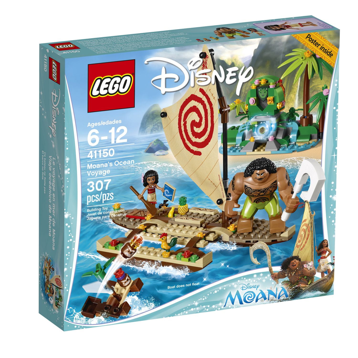 Moana lego big w sale