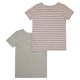 Paq. de 2 t-shirts avec cœur et étoile pailletés sur le devant George British Design pour filles – image 2 sur 3