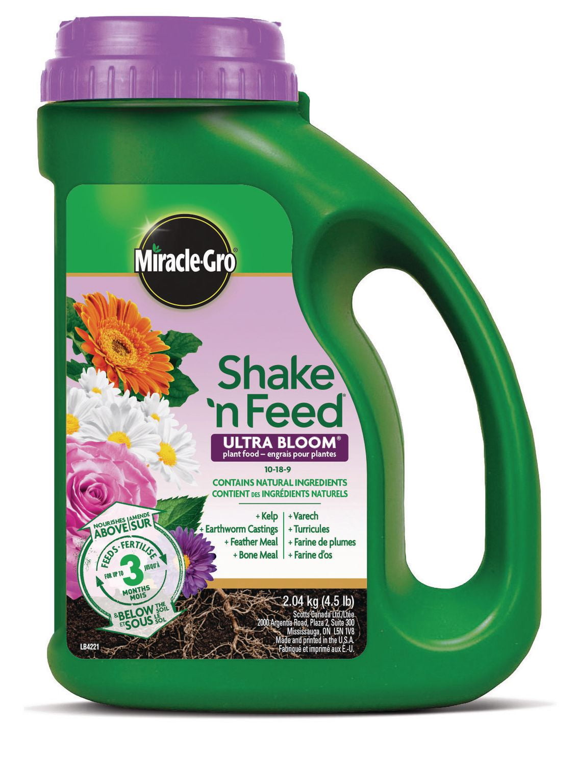 Scotts MiracleGro Shake 'n Feed Ultra Bloom Plant Food Walmart Canada