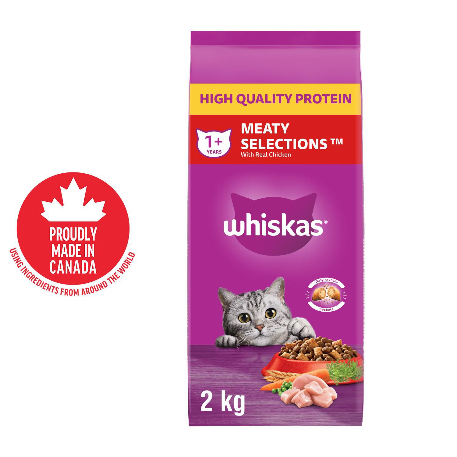 whiskas meaty selections