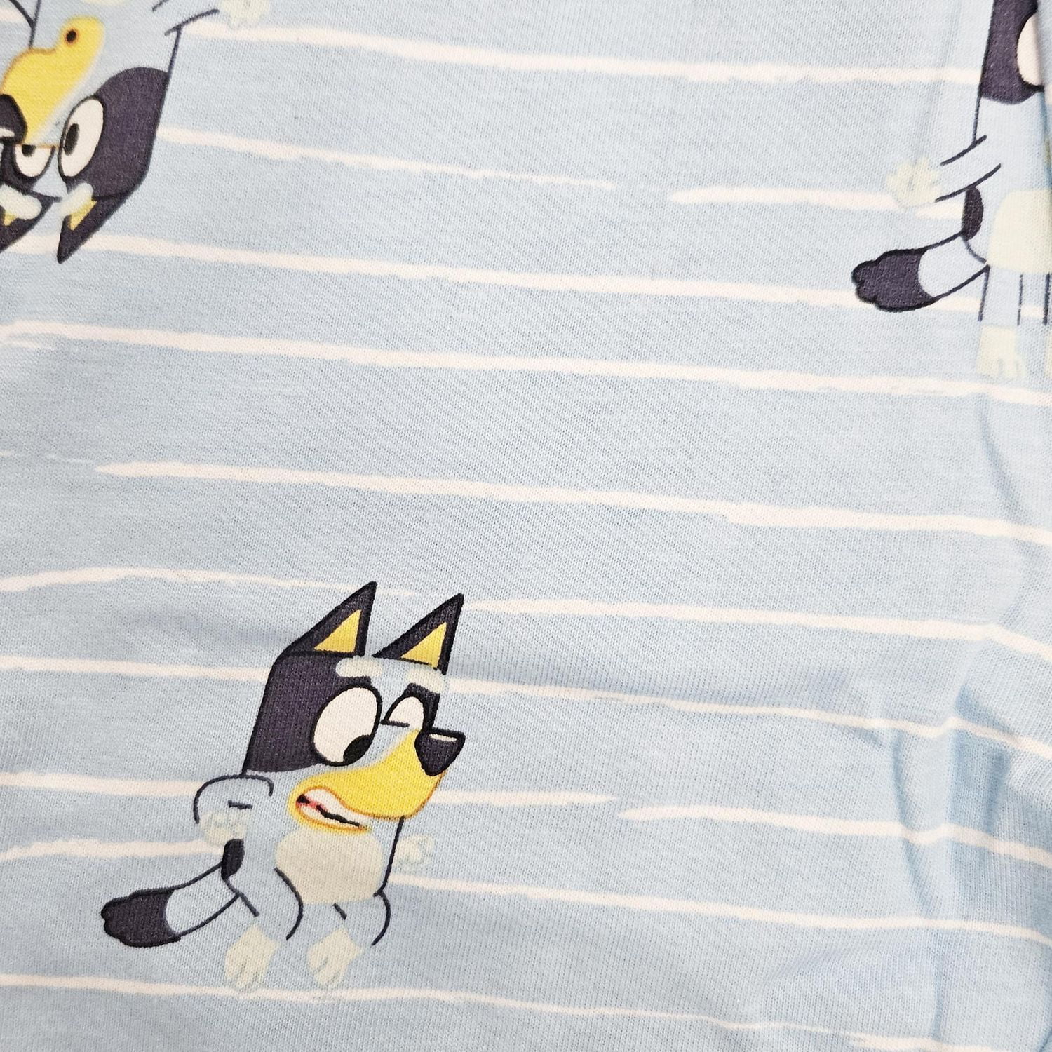 Bluey Ensemble de vêtements de nuit 2 pièces mains ensemble pour petites filles