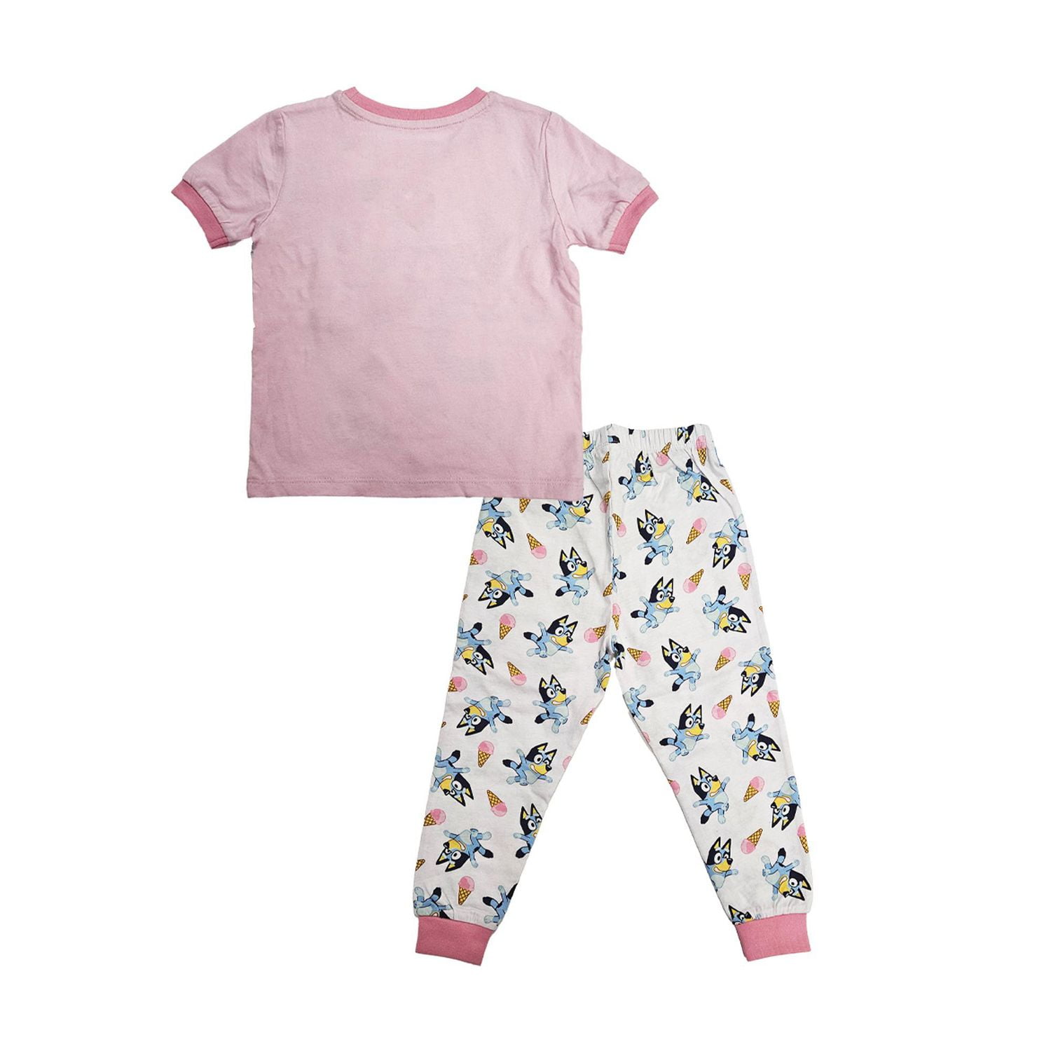 Bluey Toddler Girls Ice Cream 2 Piece Sleepwear Set