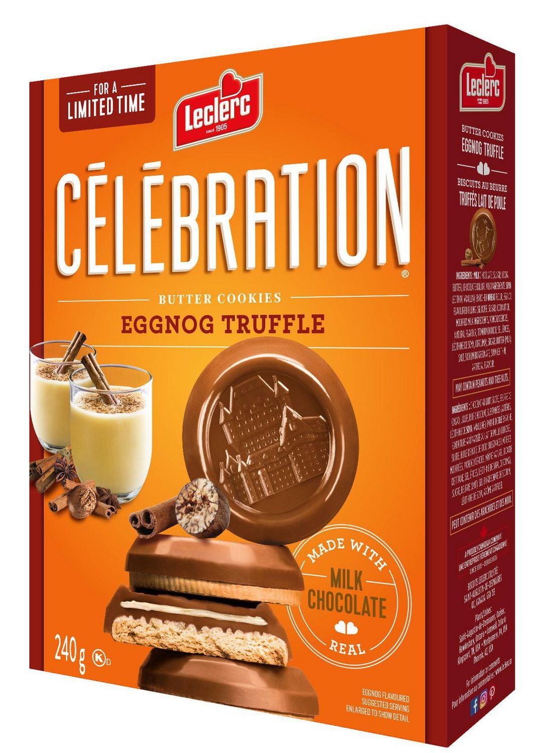 Celebration Eggnog Truffle Milk Chocolate Cookies | Walmart Canada