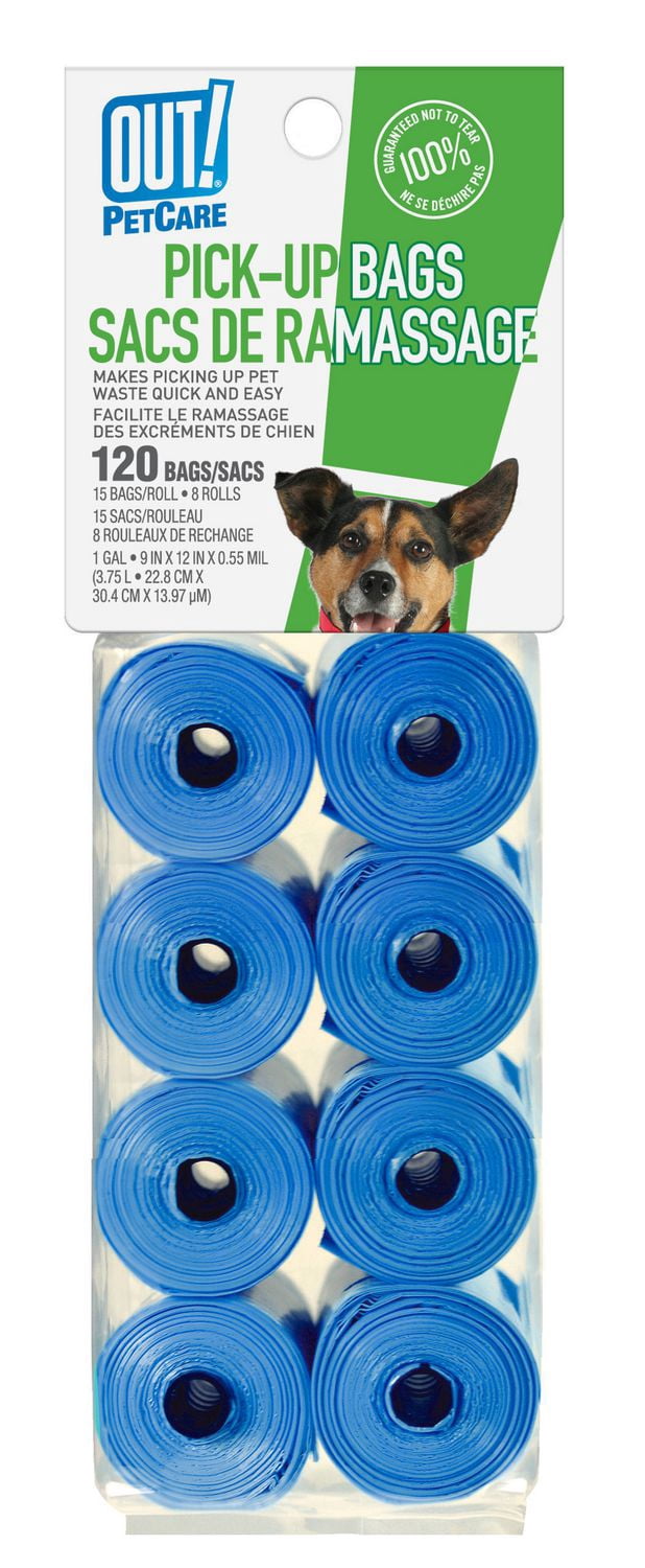 OUT!™ Pet Care Pick up Bags 120 Count Walmart Canada