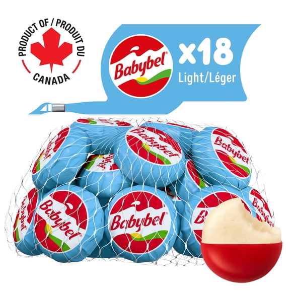 Mini Babybel Light Cheese Snacks 18P