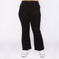 thumbnail image 1 of Devoted Women’s Plus size High-rise corduroy flare trousers, 1 of 2